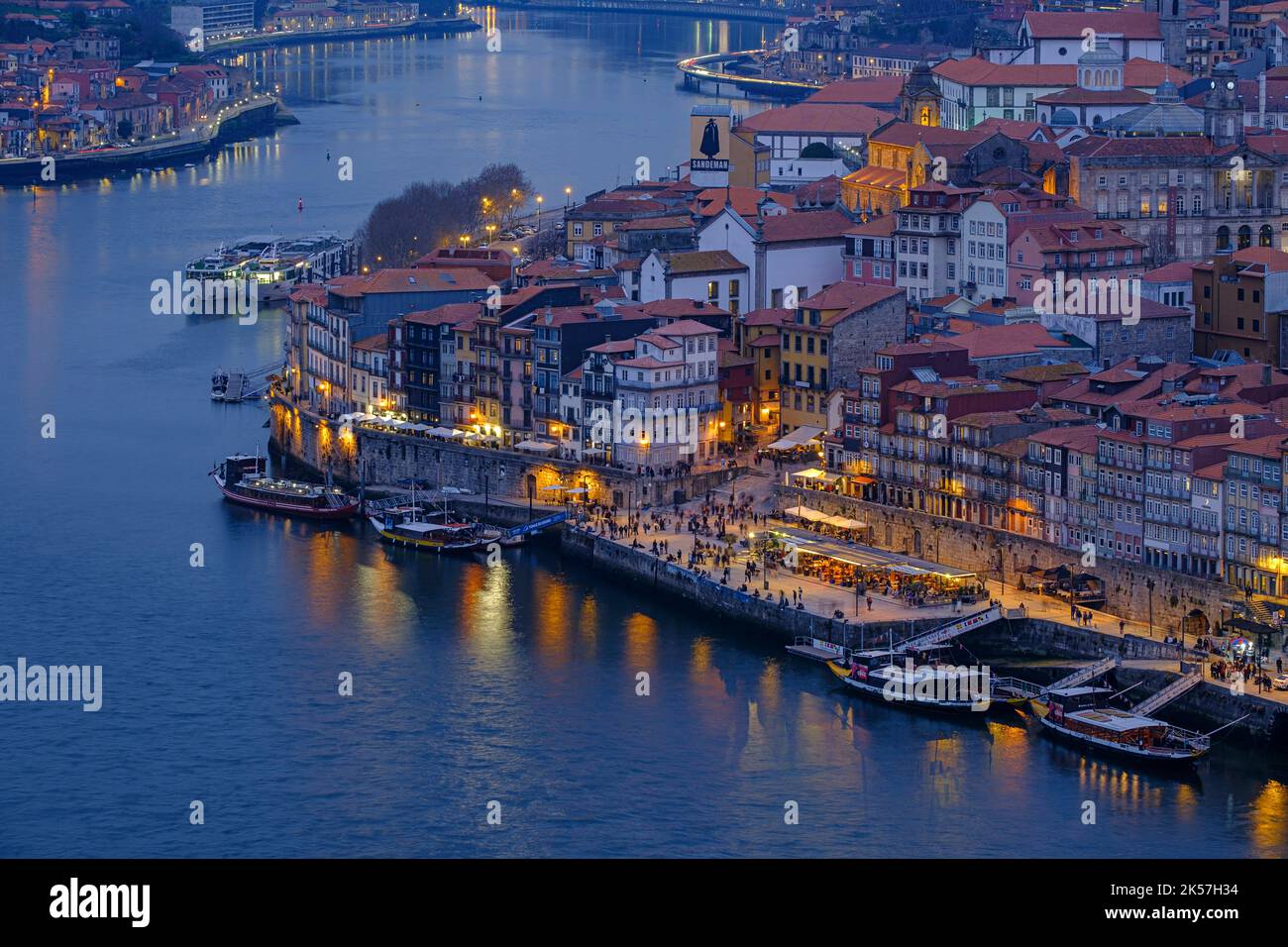 Portugal, région Nord, Porto, les rives du Douro, région de Ribeira, vieille ville Banque D'Images