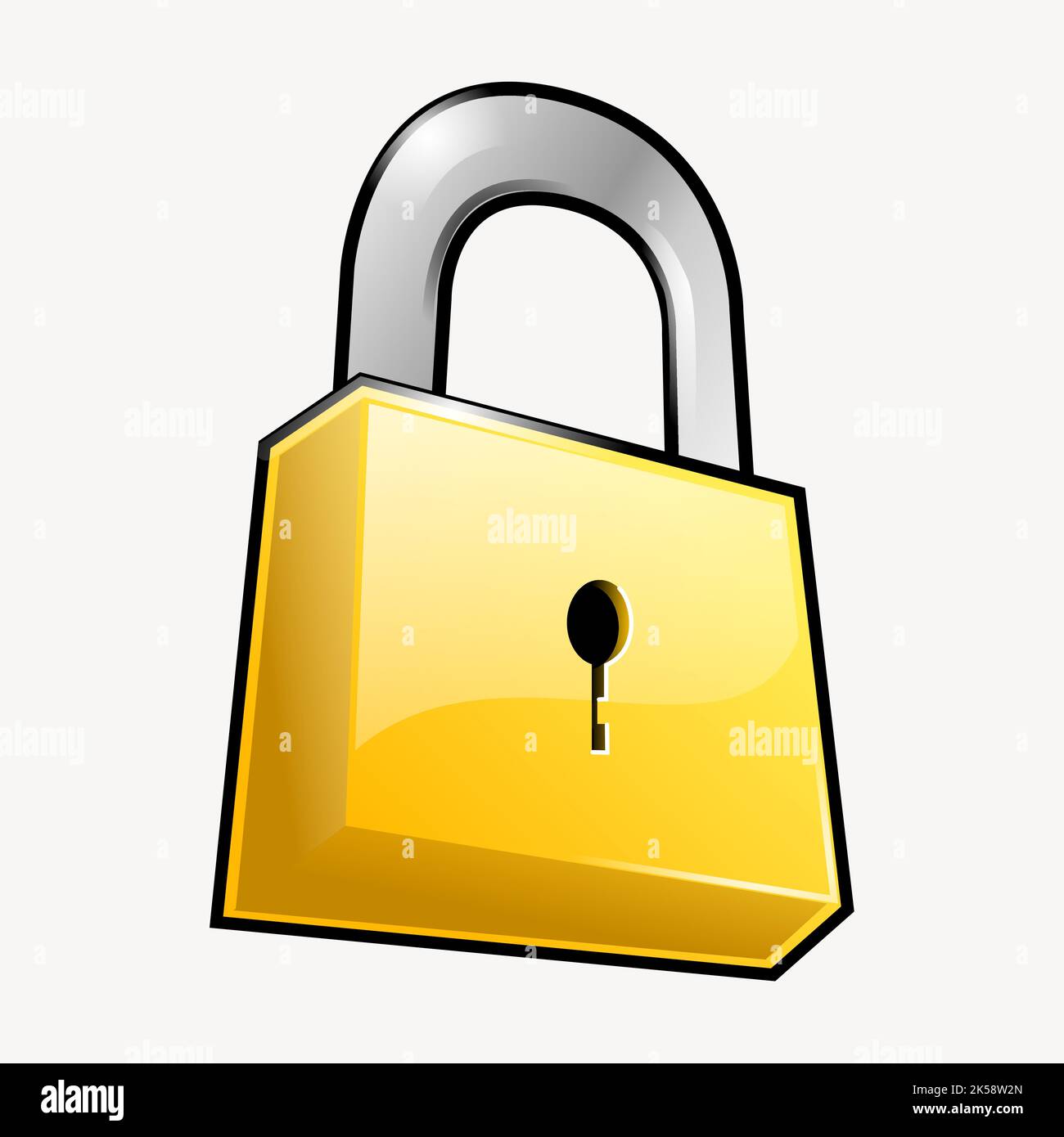 Clipart de cadenas, vecteur d'illustration de sécurité Image Vectorielle  Stock - Alamy