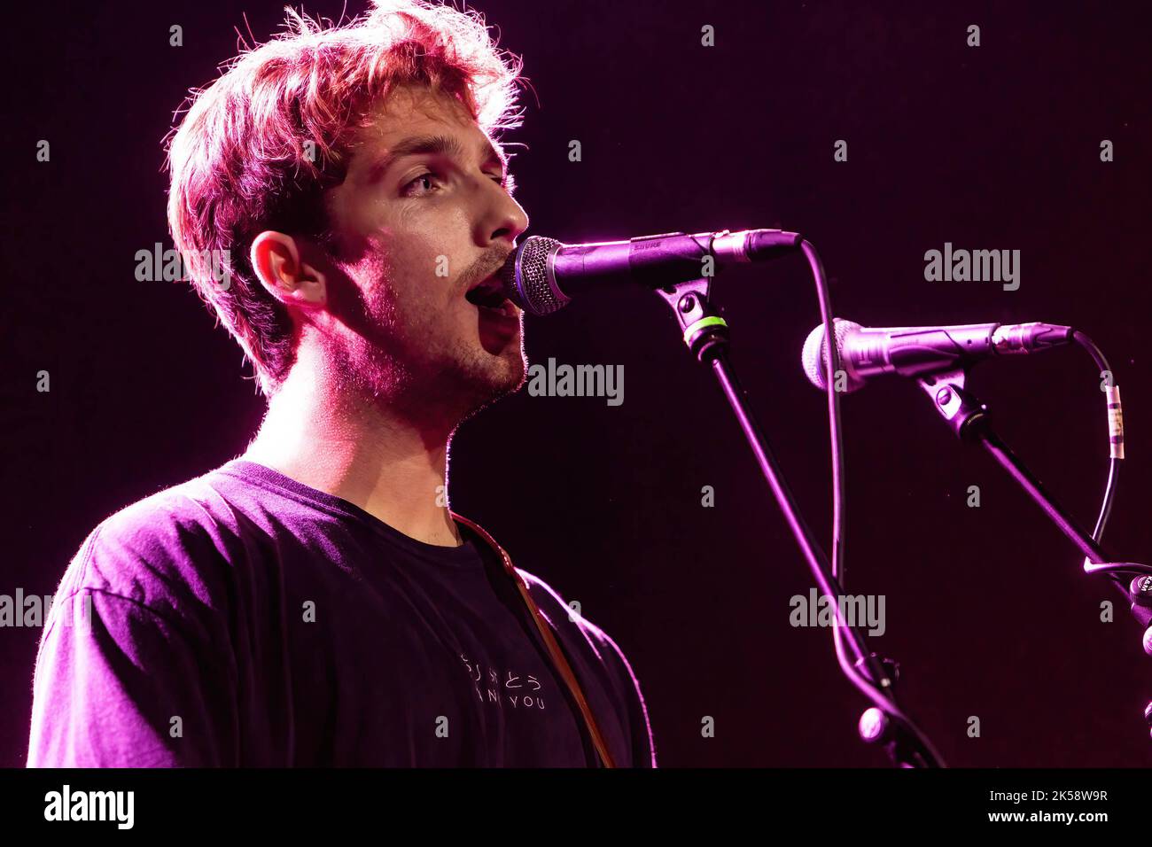 Milan, Italie. 06th octobre 2022. Le chanteur/compositeur Cartwright se produit en direct à l'ouverture d'Alcatraz à Tom Odell. (Photo de Mairo Cinquetti/SOPA Images/Sipa USA) crédit: SIPA USA/Alay Live News Banque D'Images