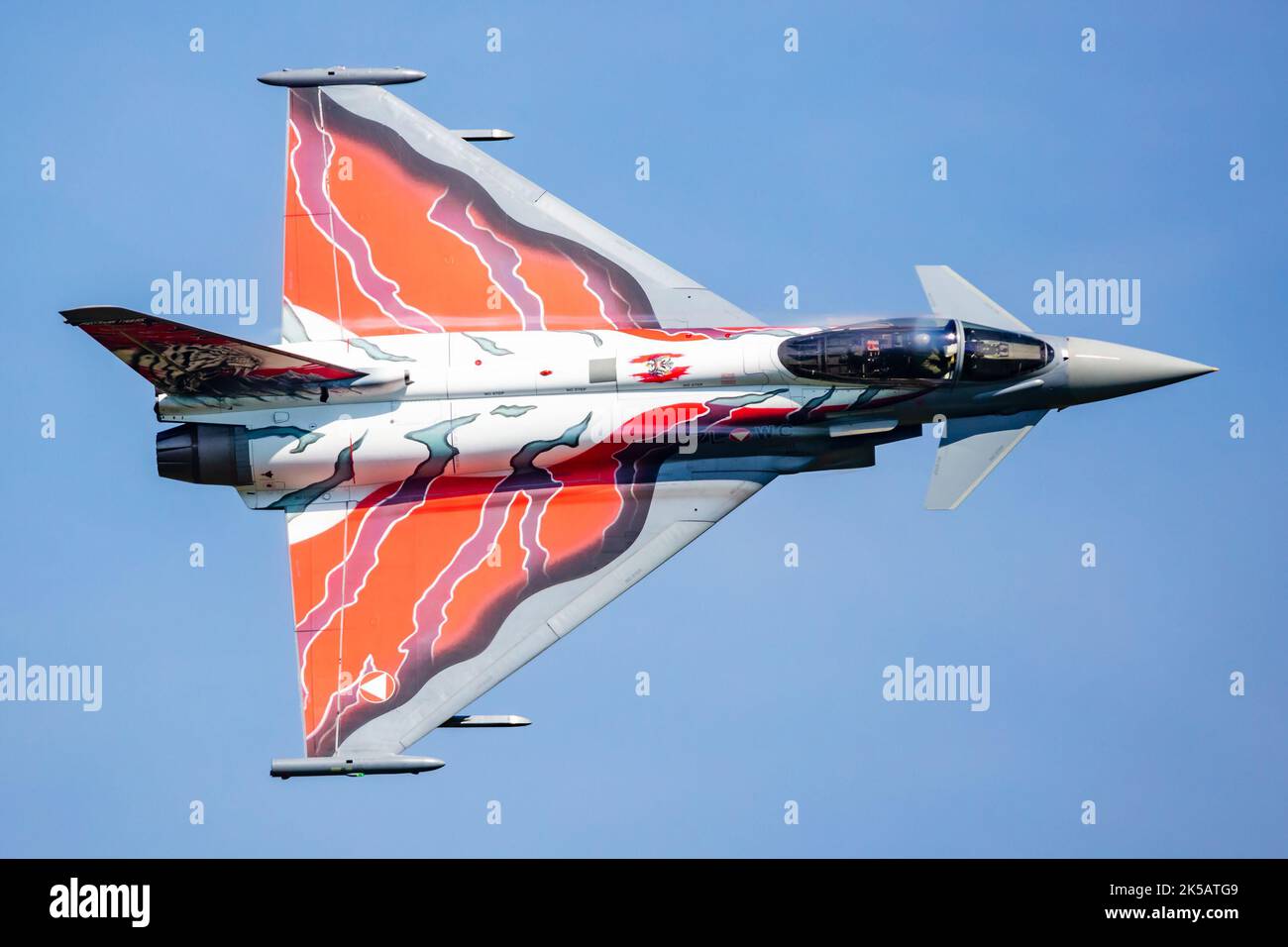 zeltweg-autriche-3-septembre-2022-eurofighter-typhon-de-l-arm-e-de