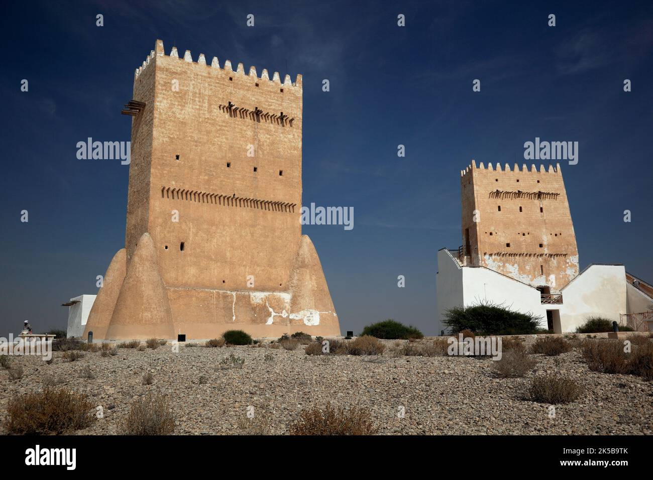 Umm salal Mohammed, ein ehemaliges fort aus dem 19. Jahrhundert, Katar, Qatar Banque D'Images