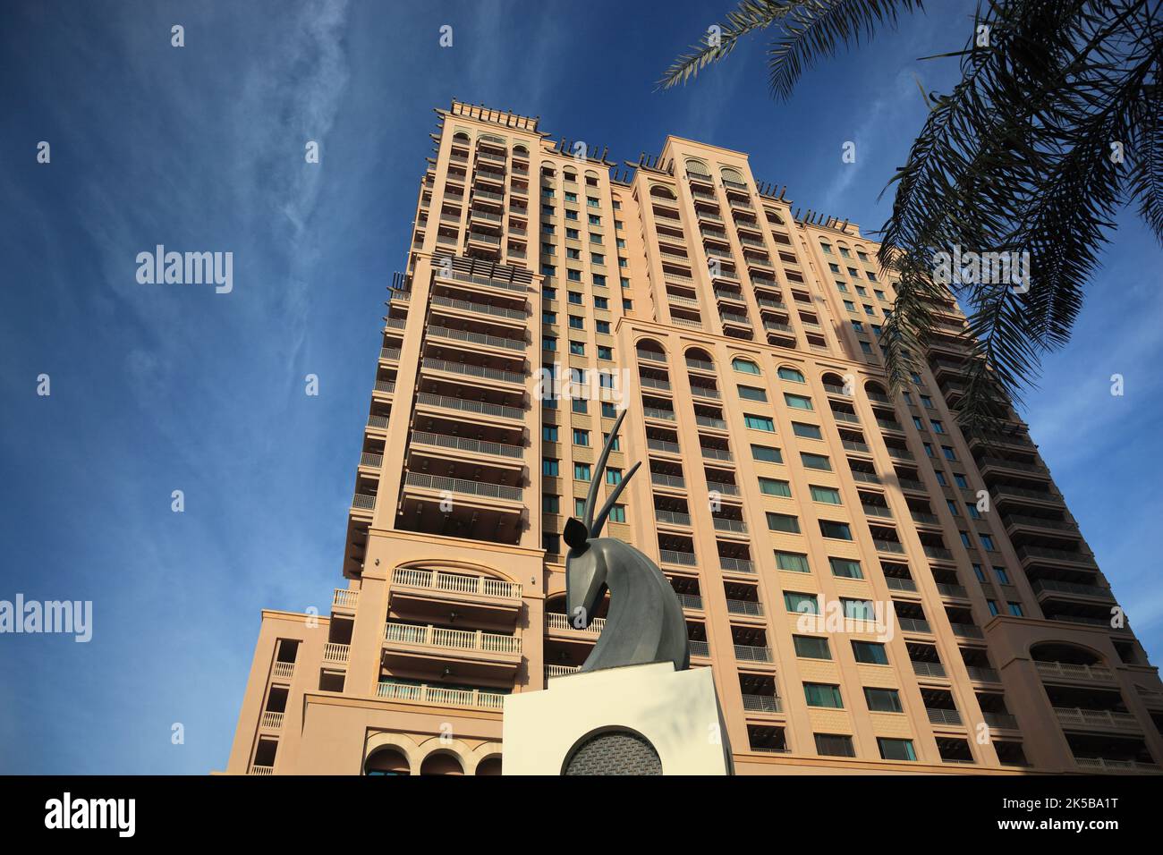 Qatar Pearl et Porto Arabie, Doha, Qatar, Katar Banque D'Images