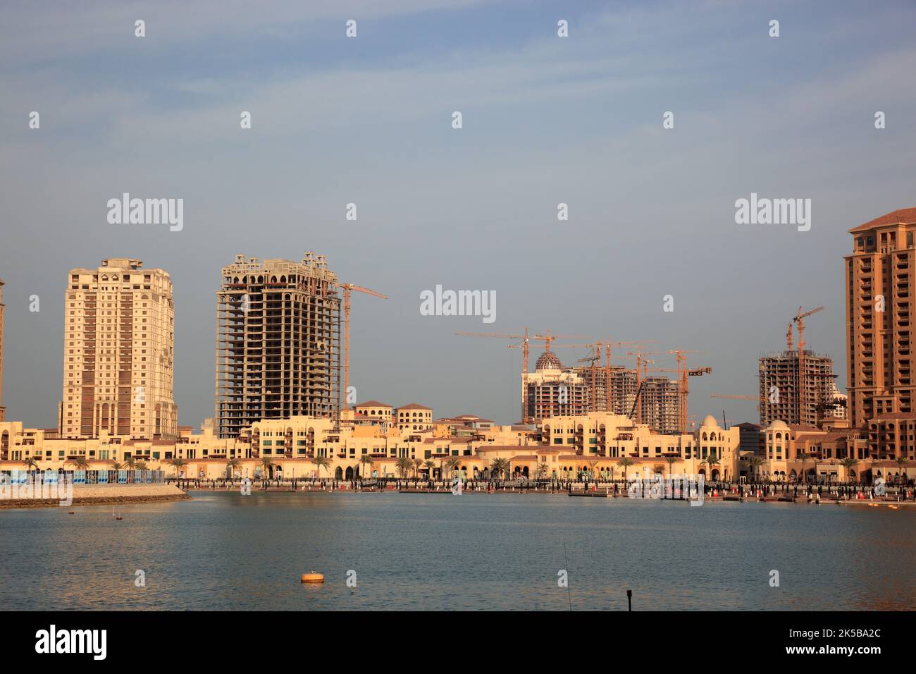 Qatar Pearl et Porto Arabie, Doha, Qatar, Katar Banque D'Images