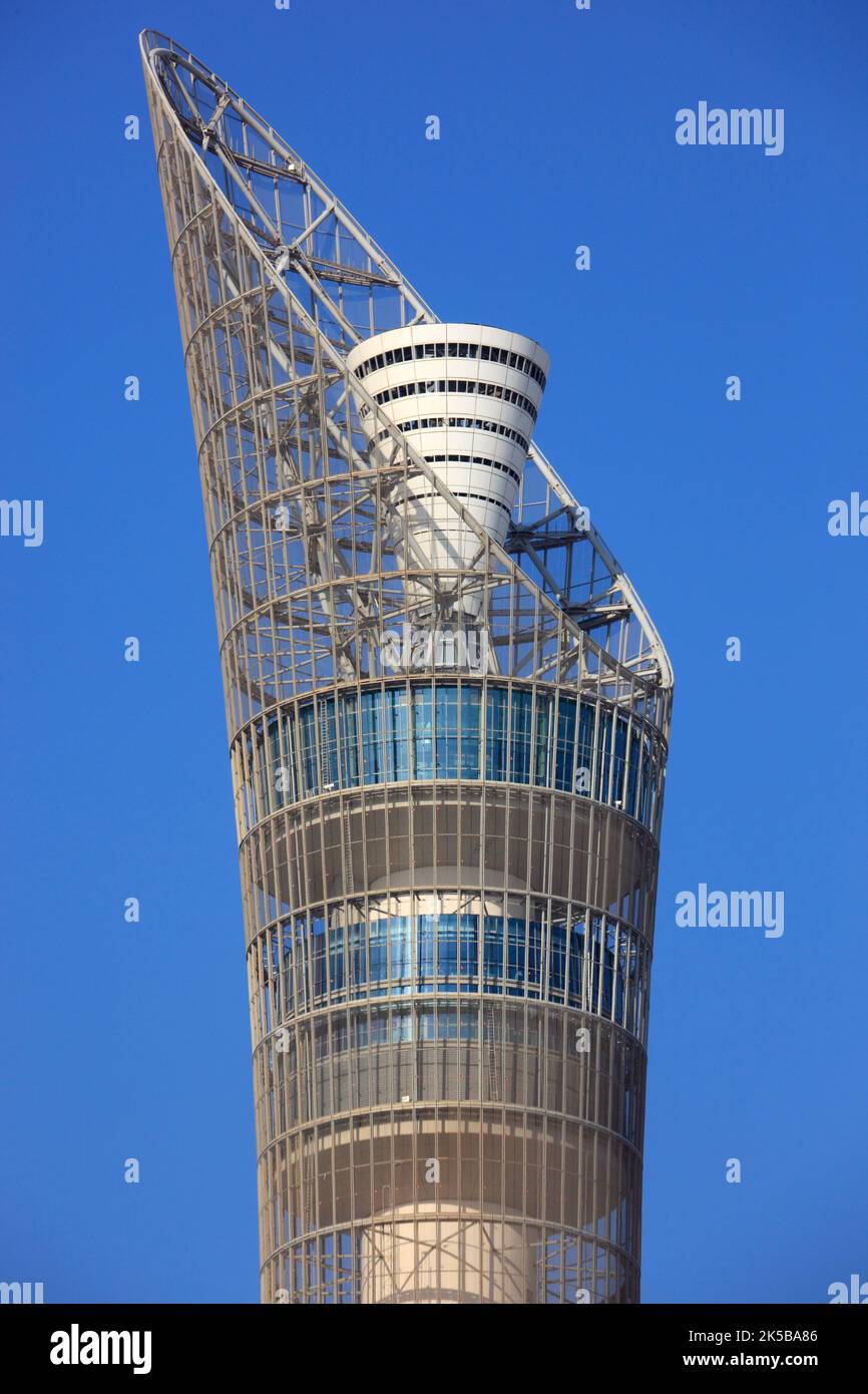 Aspire-Tower, Stadtteil Al Aziziyah, Doha, Qatar, Katar Banque D'Images