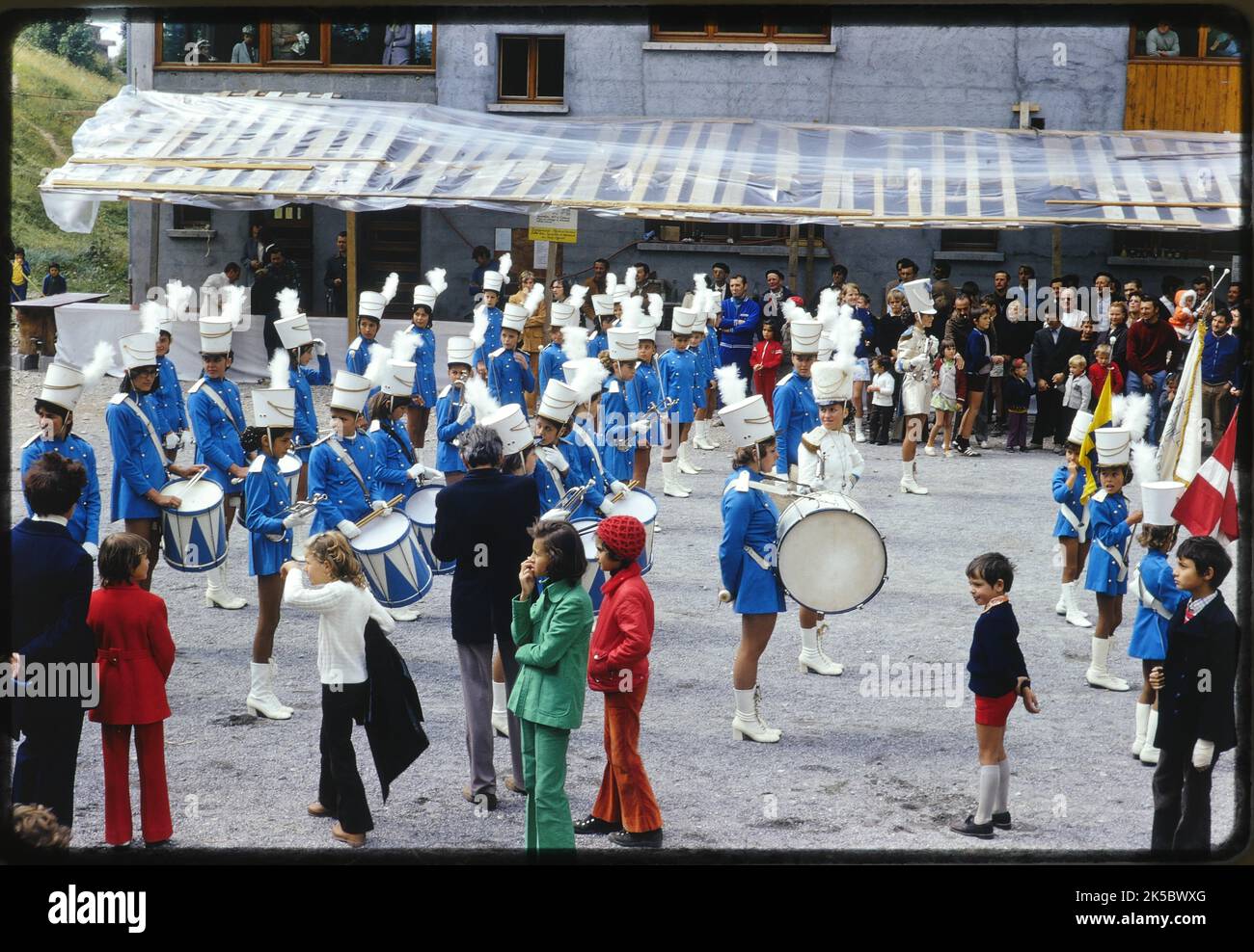 Fête des pâturages alpins, le Chinaillon, Grand-Bornand, haute-Savoie, France Banque D'Images