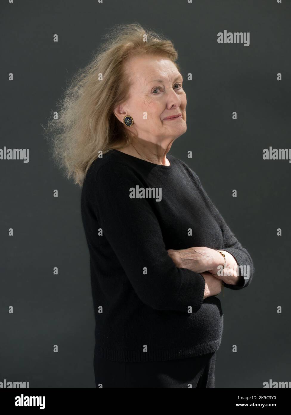 Écrivain et auteur français Annie Ernaux, prix Nobel de littérature en 2022 Banque D'Images