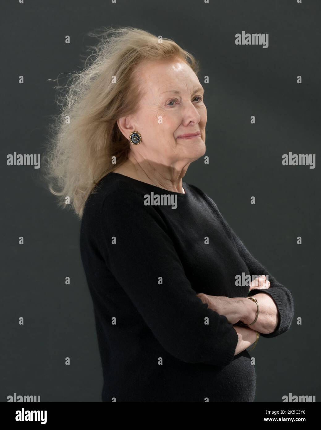 Écrivain et auteur français Annie Ernaux, prix Nobel de littérature en 2022 Banque D'Images