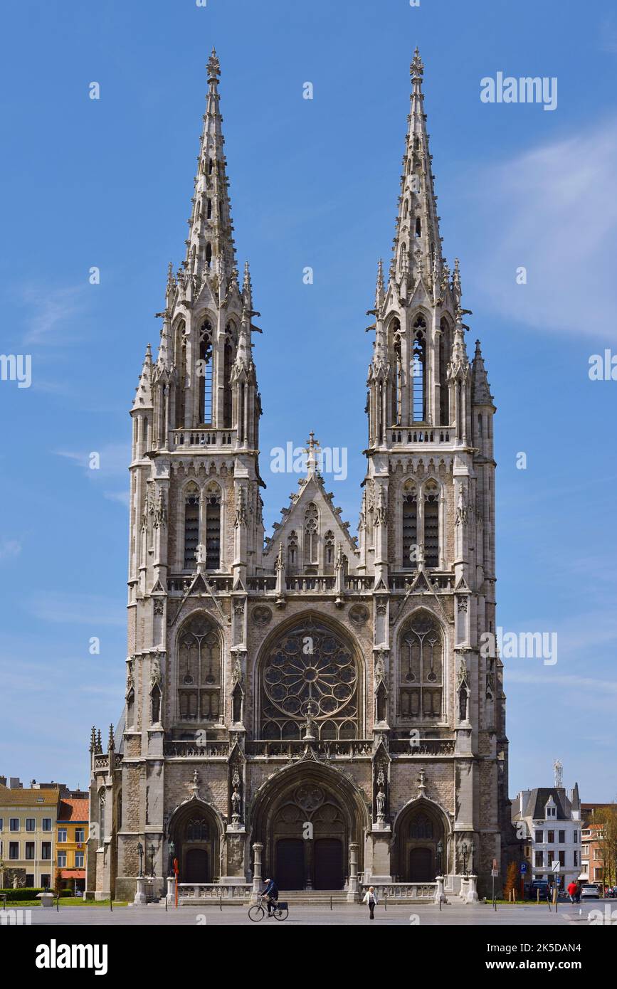 Église Saint-Pierre-et-Paul, Ostende, Flandre Occidentale, Flandre, Belgique Banque D'Images