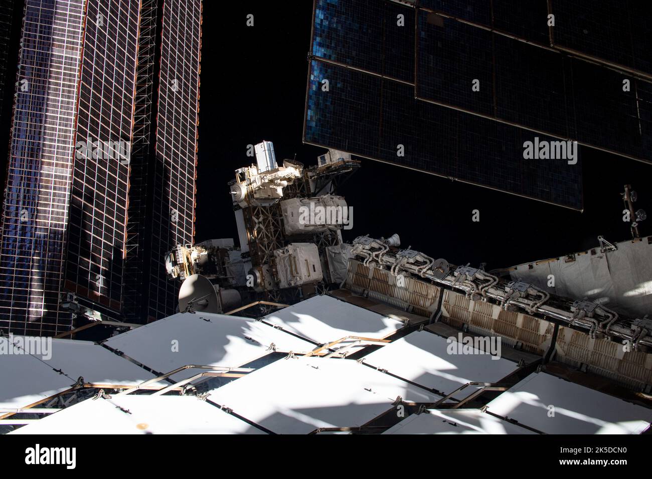 MUSES sur le transporteur logistique express ISS fournit un accès à long terme pour les capteurs d'observation de la Terre et les technologies spatiales. Banque D'Images