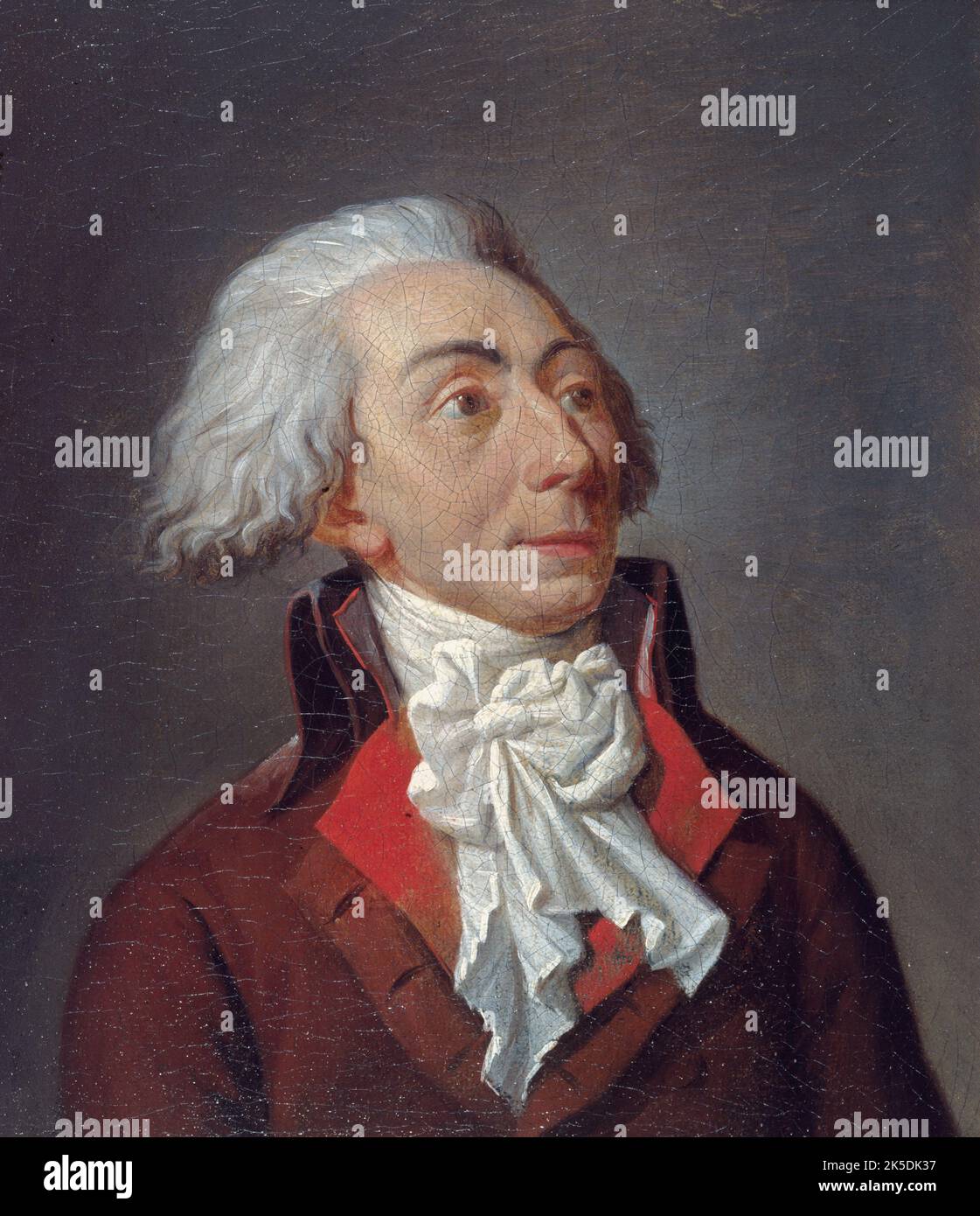 Portrait de Louis-Michel le Peletier de Saint Fargeau (1760-1793), conventionnel, « martyr de la liberté&#xe9; », c1793. Banque D'Images