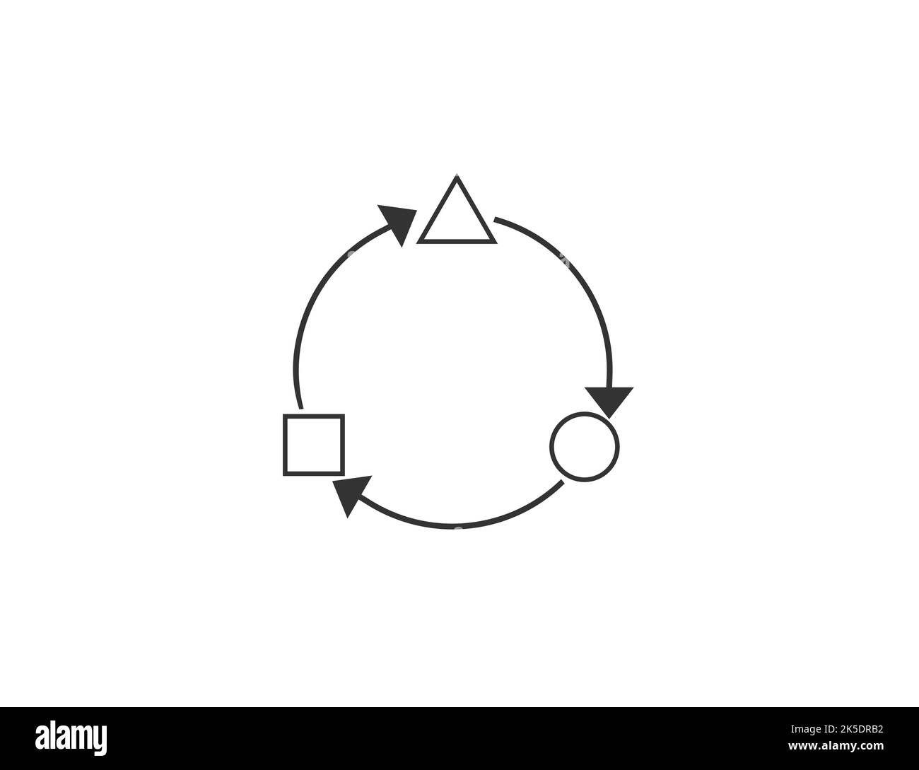Adaptation, changer l'icône. Illustration vectorielle Illustration de Vecteur