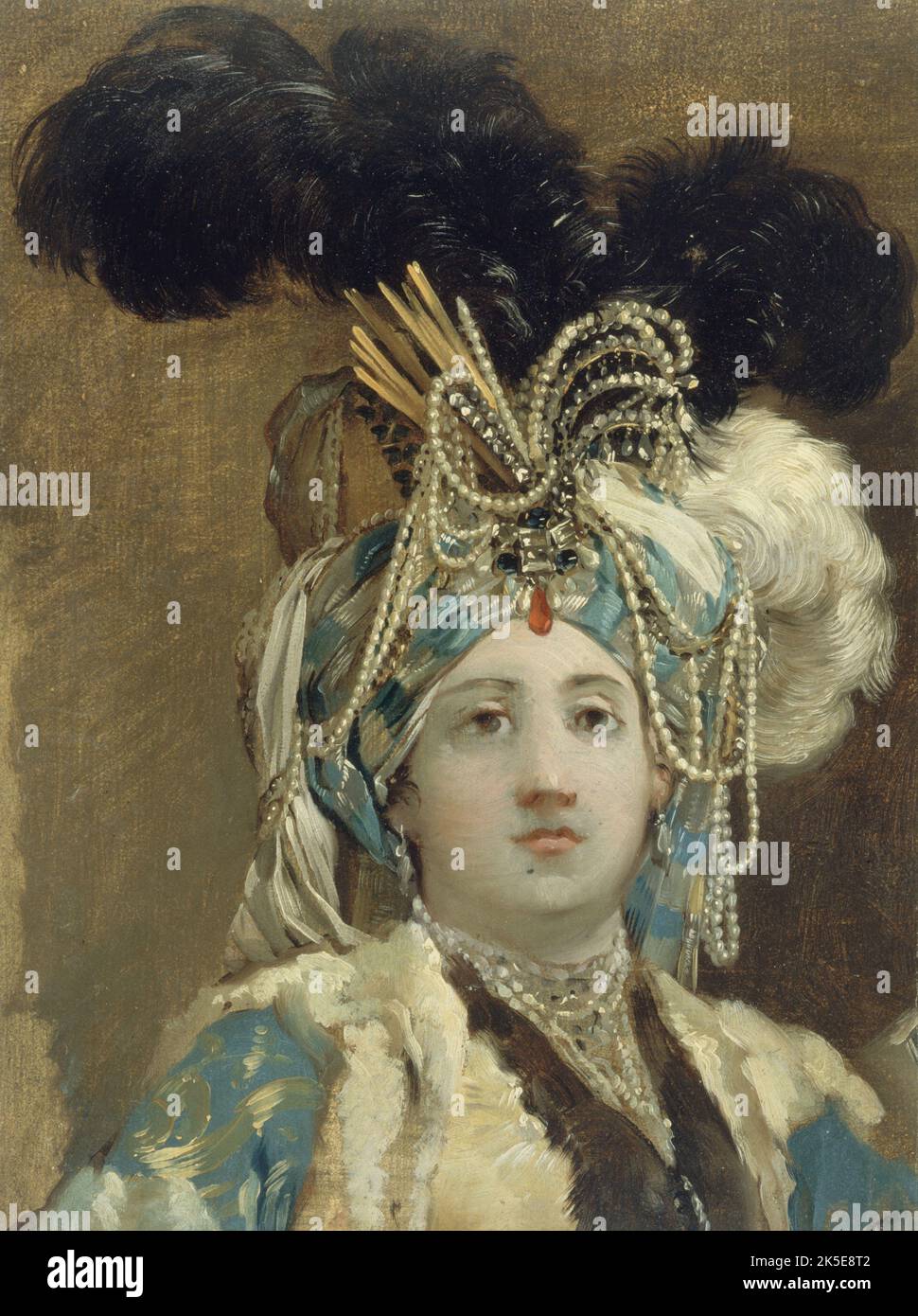 sultane reine, 1748. Banque D'Images