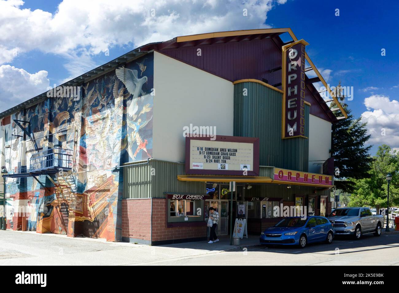Le théâtre Orpheum sur W Aspen Ave dans le centre-ville de Flagstaff, Arizona Banque D'Images