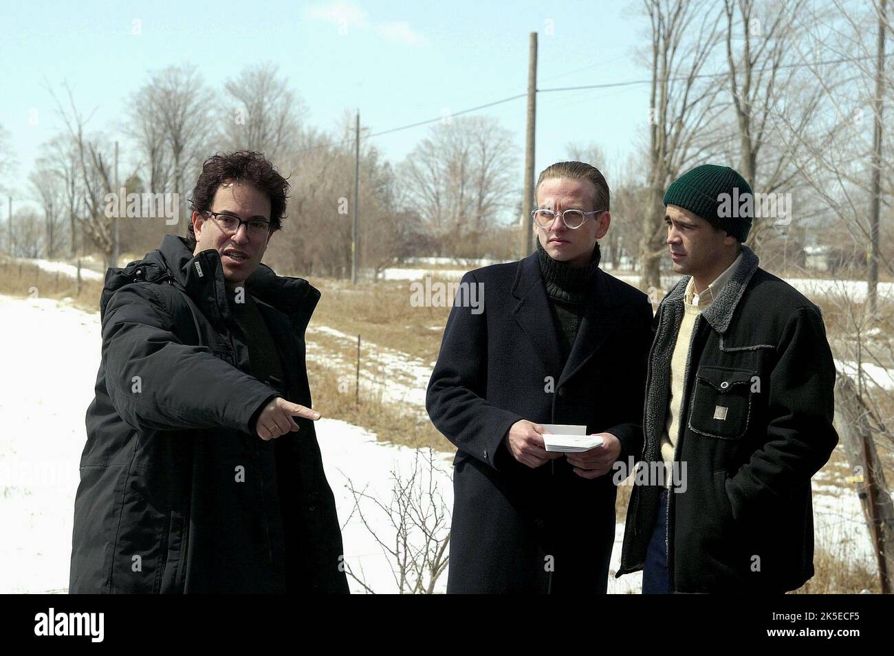 MICHAEL MAYER, DALLAS ROBERTS, Colin Farrell, UNE MAISON À LA FIN DU MONDE, 2004 Banque D'Images