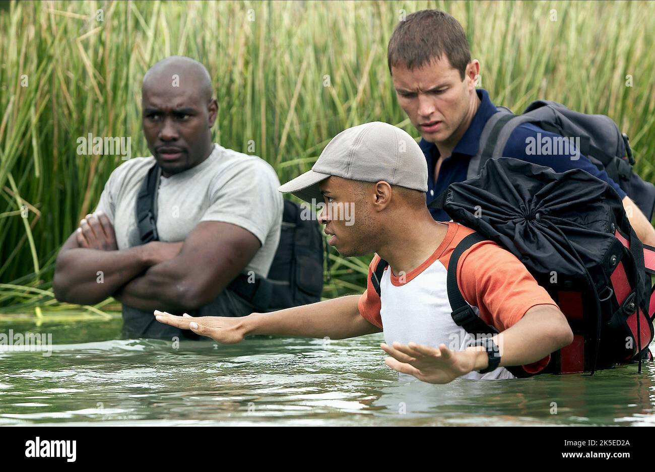 MORRIS CHESTNUT, Eugene Byrd, MATTHEW MARSDEN, ANACONDAS : LA CHASSE À L'orchidée de sang, 2004 Banque D'Images