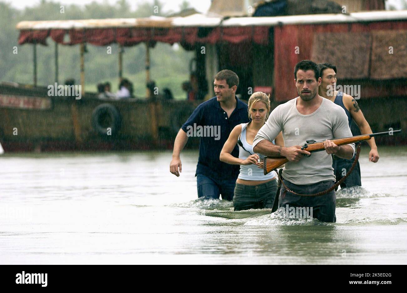 MATTHEW MARSDEN, Kadee Strickland, Johnny Messner, RICK YUNE, ANACONDAS : LA CHASSE À L'orchidée de sang, 2004 Banque D'Images