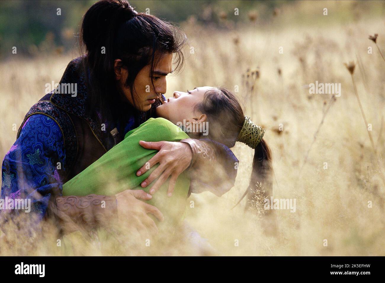 TAKESHI KANESHIRO, ZIYI ZHANG, HOUSE OF FLYING DAGGERS, 2004 Banque D'Images