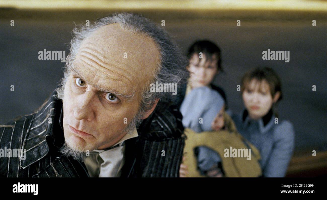 JIM CARREY, Lemony Snicket's A SERIES OF UNFORTUNATE EVENTS, 2004 Banque D'Images