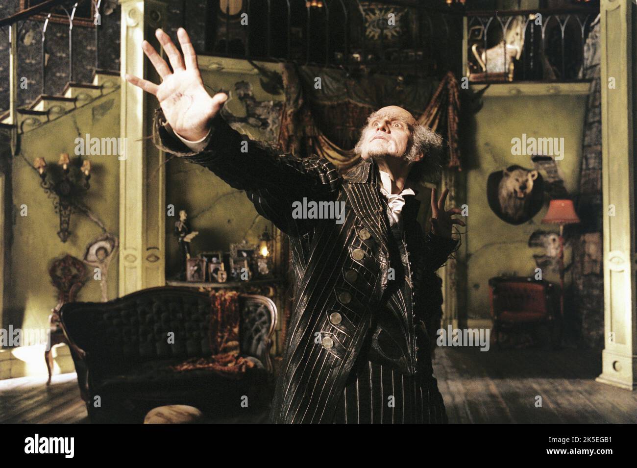 JIM CARREY, Lemony Snicket's A SERIES OF UNFORTUNATE EVENTS, 2004 Banque D'Images