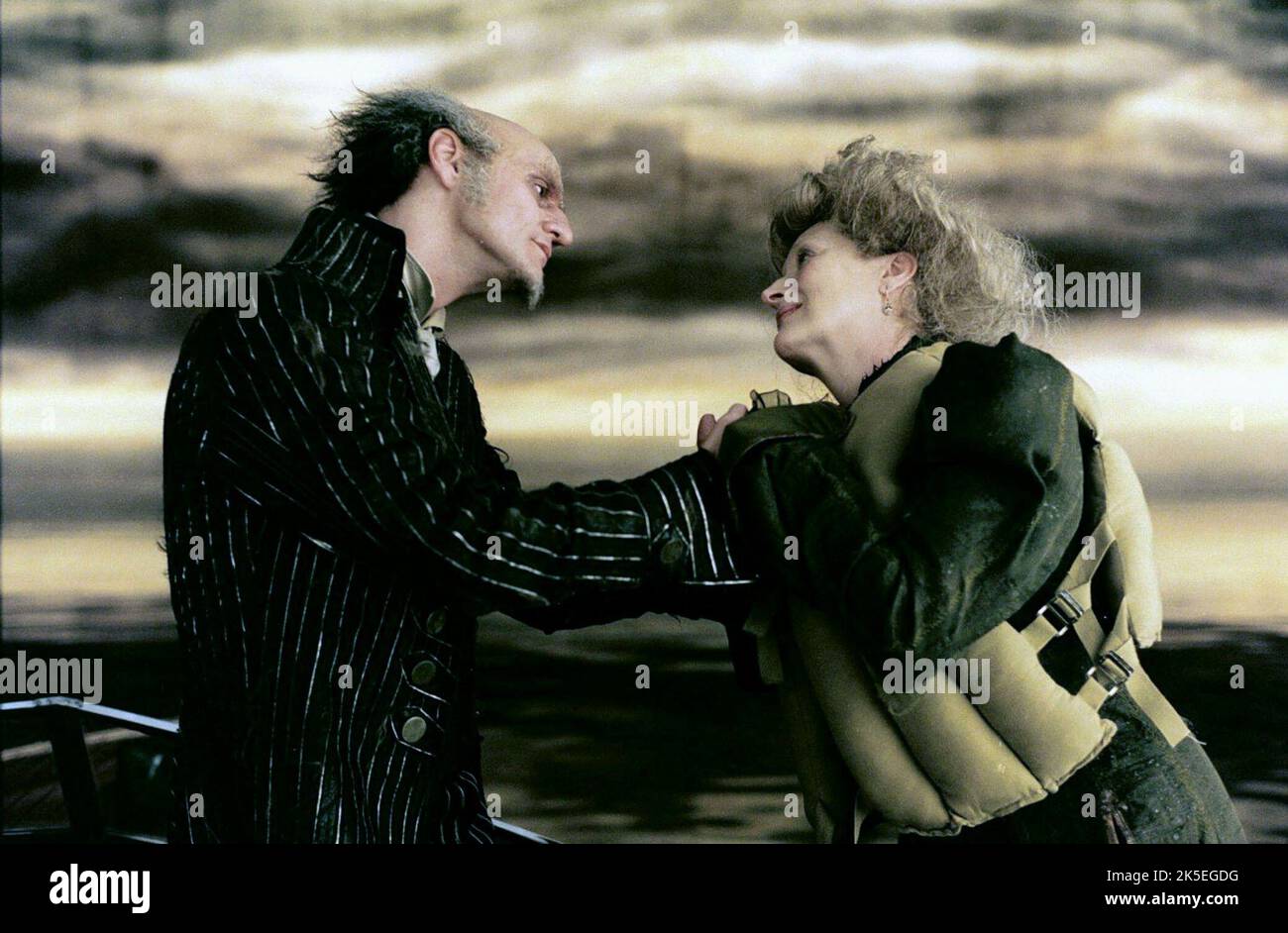 JIM CARREY, Meryl Streep, Lemony Snicket's A SERIES OF UNFORTUNATE EVENTS, 2004 Banque D'Images