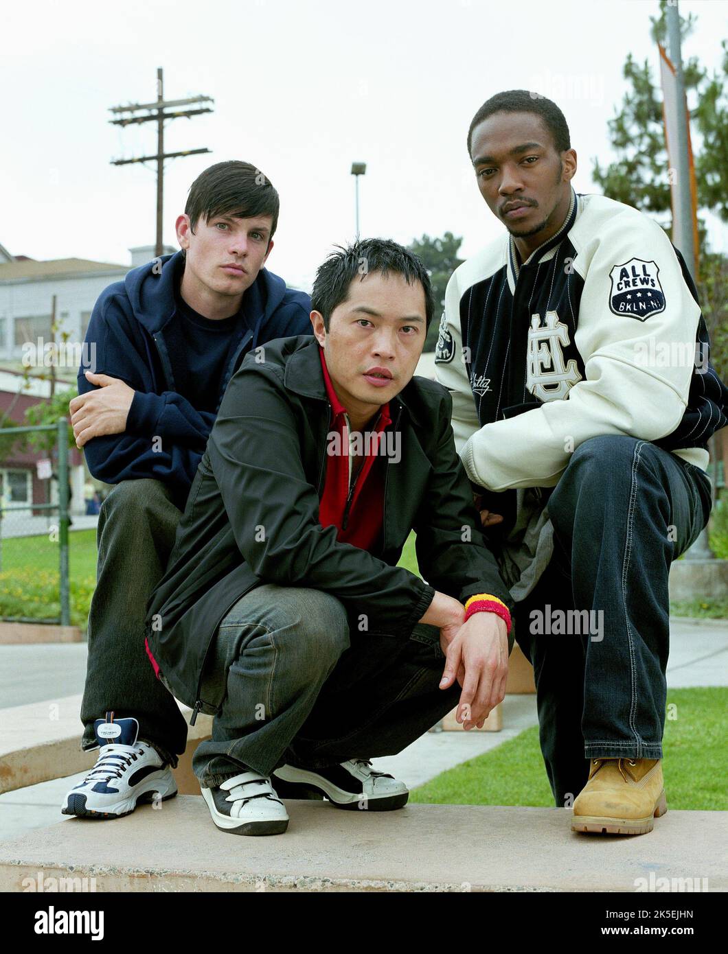 BEN CROWLEY, KEN LEUNG, ANTHONY MACKIE, SUCKER FREE CITY, 2004 Banque D'Images