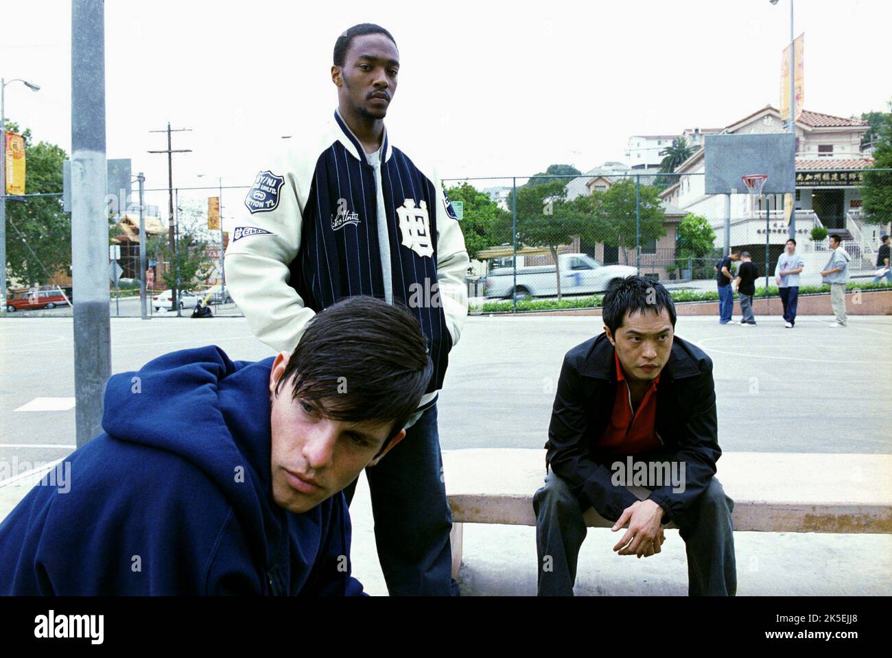 BEN CROWLEY, ANTHONY MACKIE, KEN LEUNG, SUCKER FREE CITY, 2004 Banque D'Images