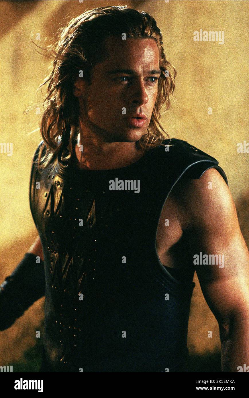 BRAD PITT, Troy, 2004 Banque D'Images