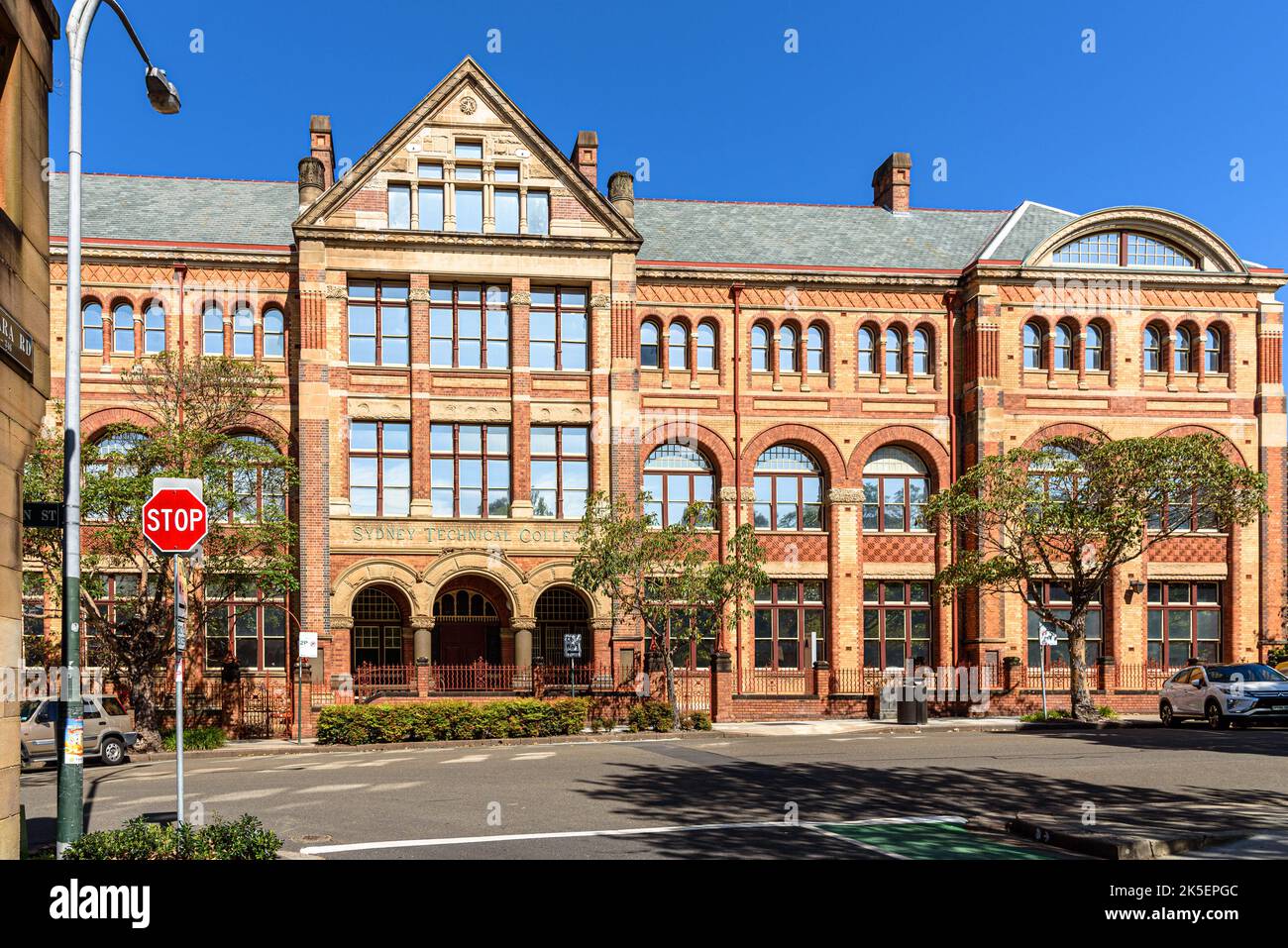 Le Sydney Technical College, maintenant connu sous le nom de TAFE New South Wales Sydney Institute à UIltimo, Sydney Banque D'Images