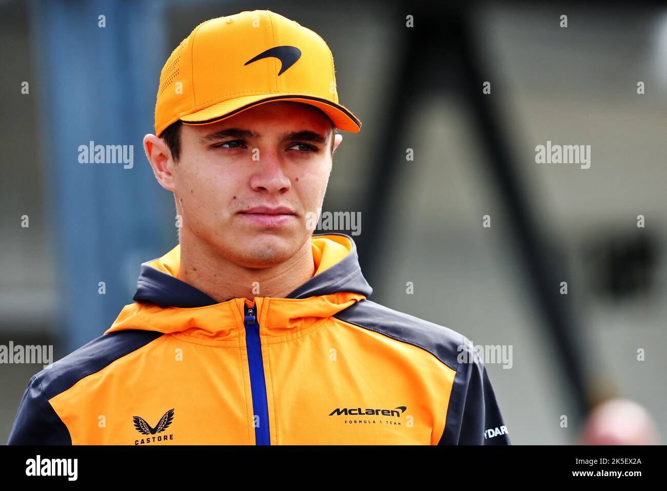 Suzuka, Japon. 08th octobre 2022. Lando Norris (GBR) McLaren. 08.10.2022. Championnat du monde de Formule 1, Rd 18, Grand Prix japonais, Suzuka, Japon, Jour de qualification. Le crédit photo doit être lu : images XPB/Press Association. Crédit : XPB Images Ltd/Alamy Live News Banque D'Images