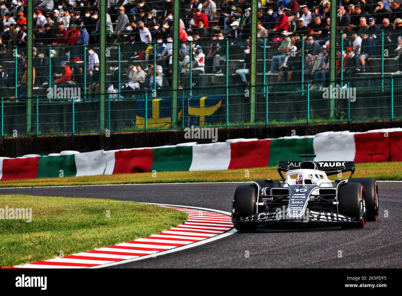 Suzuka, Japon. 08th octobre 2022. Pierre Gasly (FRA) AlphaTauri AT03. Grand Prix japonais, samedi 8th octobre 2022. Suzuka, Japon. Crédit : James Moy/Alay Live News Banque D'Images