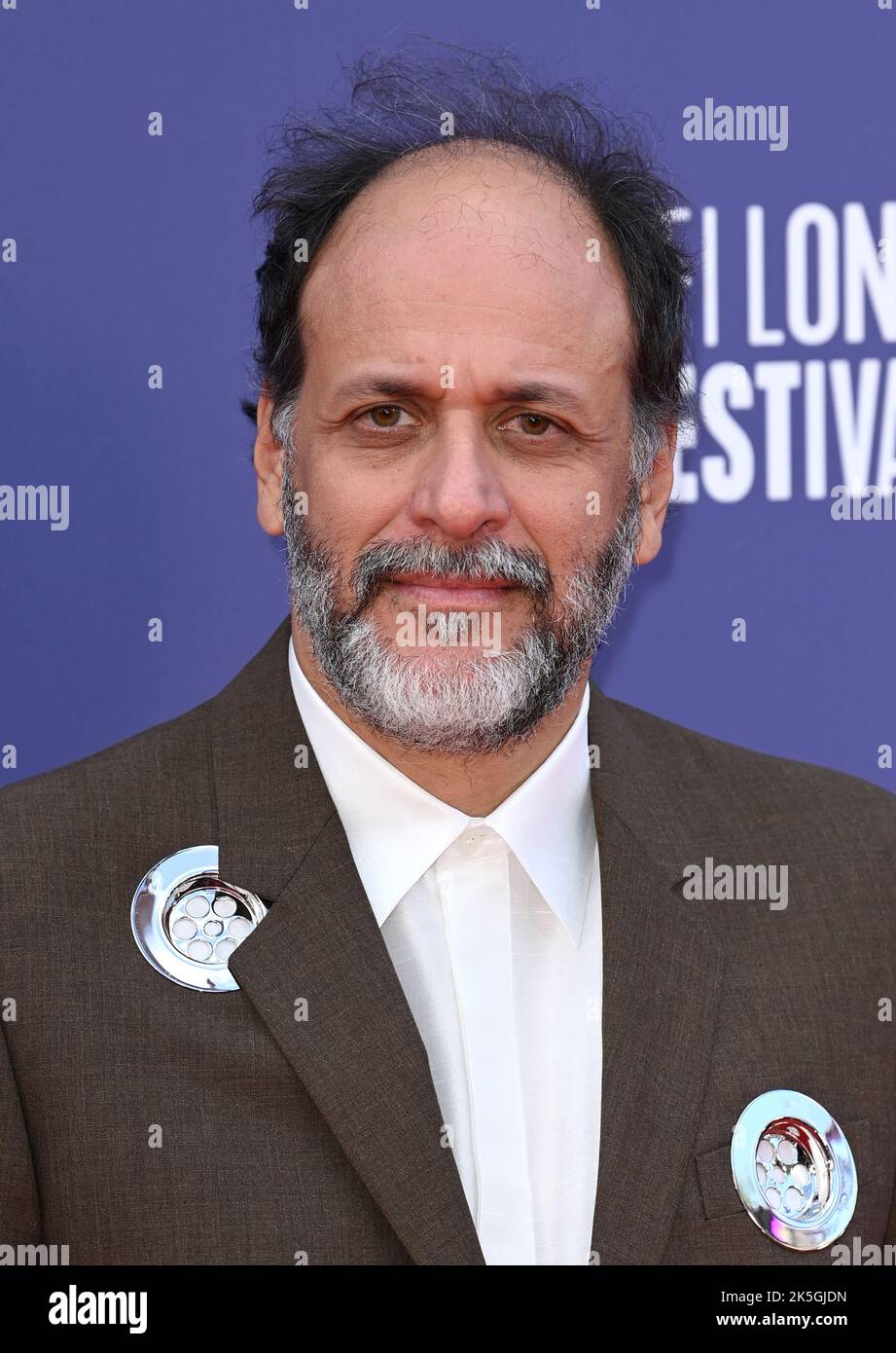 Londres, Royaume-Uni. 08th octobre 2022. 8 octobre 2022. Londres, Royaume-Uni. Luca Guadagnino arrivant au BFI London film Festival Premiere of Bones and All, Royal Festival Hall. Crédit : Doug Peters/Alamy Live News Banque D'Images