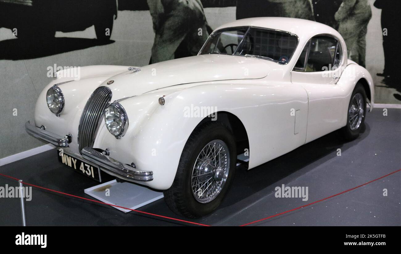 1953 Jaguar XK120 Banque D'Images