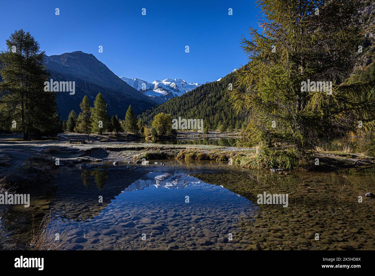 Pontresina, Suisse Banque D'Images