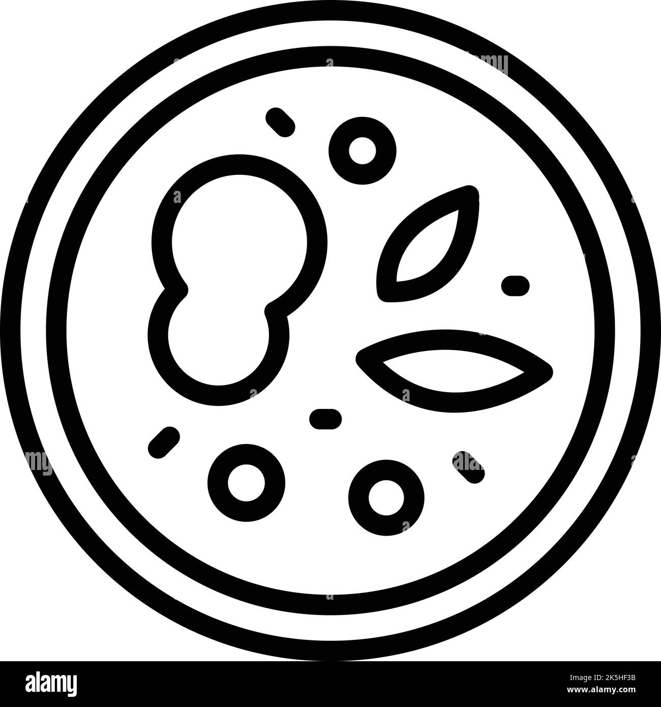 Symbole de soupe Kolkata, vecteur. Le tourisme urbain. Porte Victoria Illustration de Vecteur