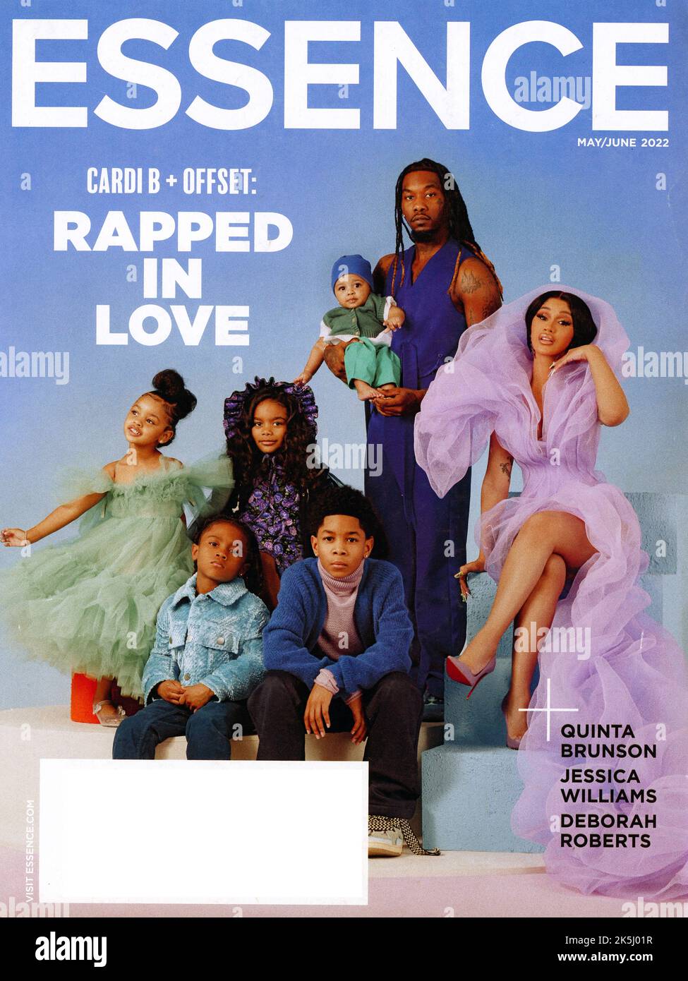 Mai/juin 2022 Publicité du magazine essence, États-Unis Banque D'Images