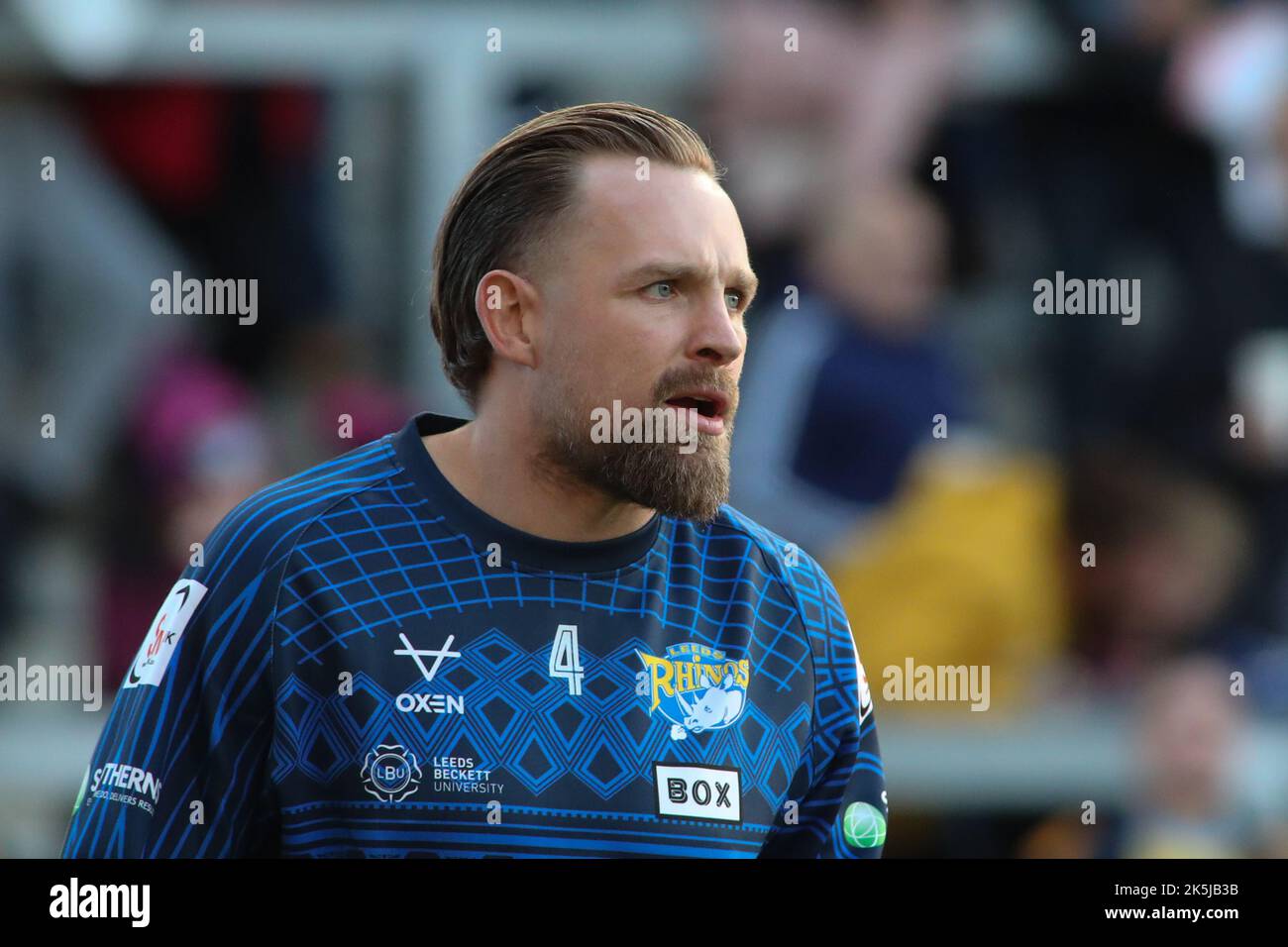 Leeds, Royaume-Uni. 08th octobre 2022. Headingley Stadium, Leeds, West Yorkshire, 8th octobre 2022. Leeds Rhinos v New Zealand Rugby League dans le Bartercard International Challenge Blake Austin de Leeds Rhinos crédit: Touchlinepics/Alay Live News Banque D'Images