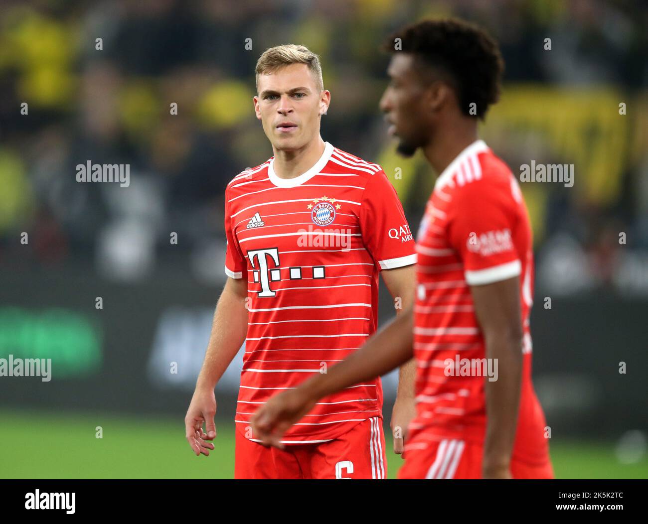 Joshua Kimmich du Bayern Muenchen Borussia Dortmund - FC Bayern Muenchen football Bundesliga Fussball 1. Bundesliga saison 2022/ 2023 8.10.2022 © diebilderwelt / Alamy stock Banque D'Images