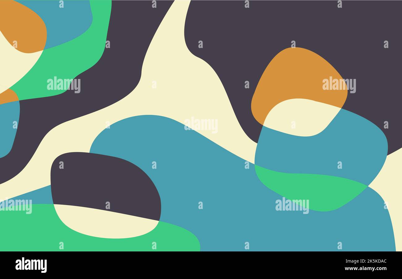 Arrière-plan abstrait coloré dans des couleurs tendance Illustration de Vecteur