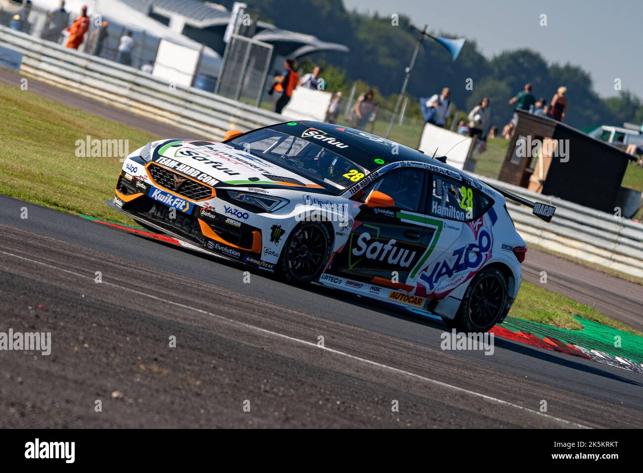 BTCC - British Touring car Championship Thruxton 2022 Banque D'Images