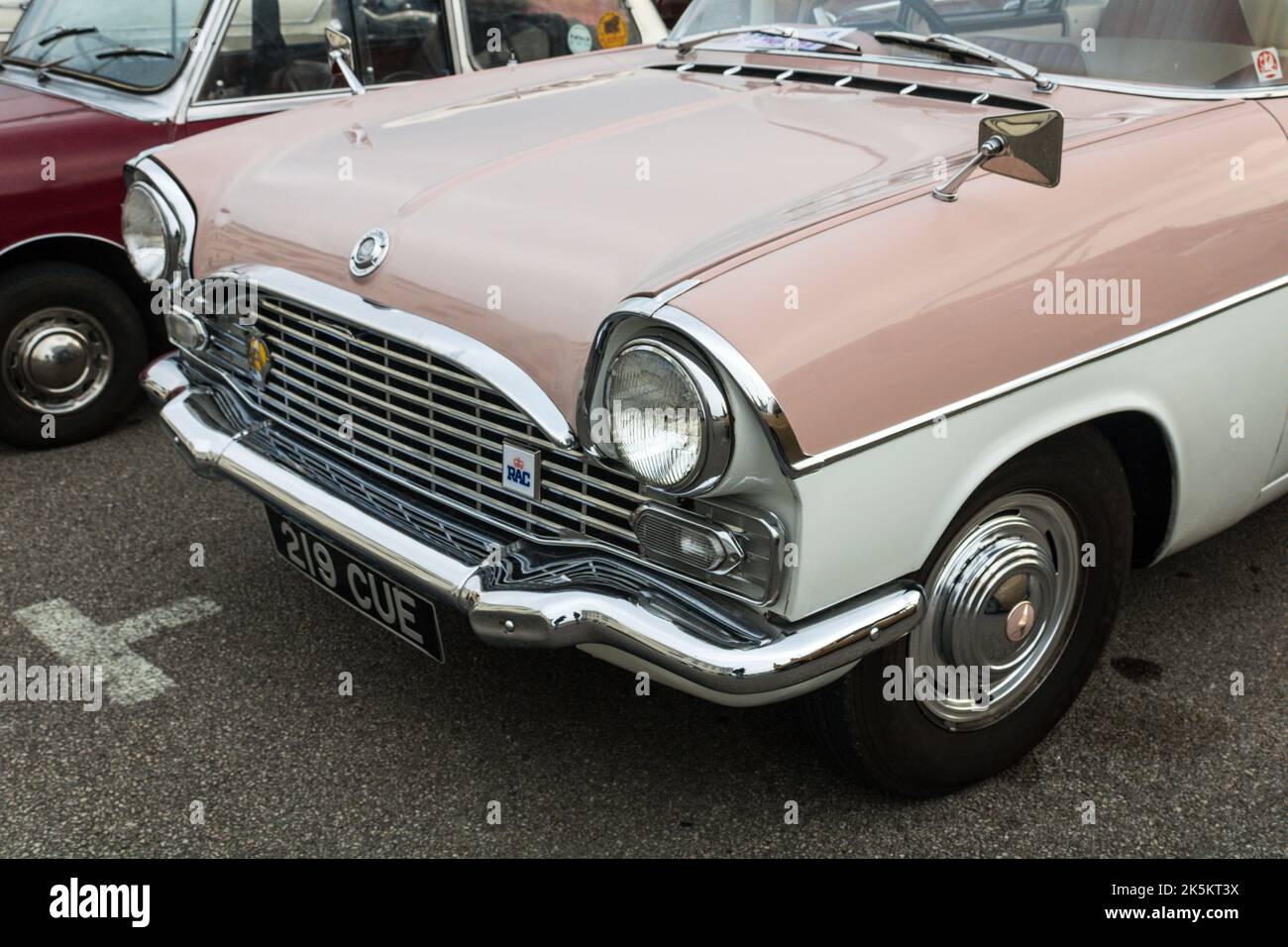 Vauxhall Cresta. Vintage par la mer 2022. Banque D'Images