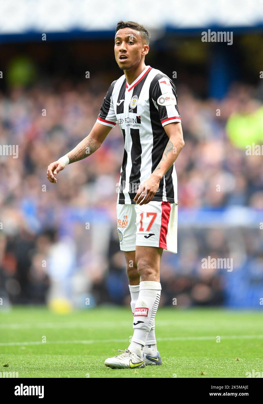 Glasgow, le 8th octobre 2022. Keanu Baccus de St Mirren lors du match cinch Premiership au stade Ibrox, Glasgow. Crédit photo à lire: Neil Hanna / Sportimage crédit: Sportimage / Alay Live News Banque D'Images