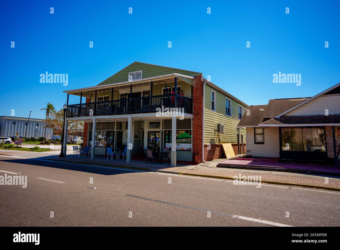 punta Gorda, FL, Etats-Unis - 8 octobre 2022: Photo de la cuisine thaïlandaise de la monnaie Banque D'Images