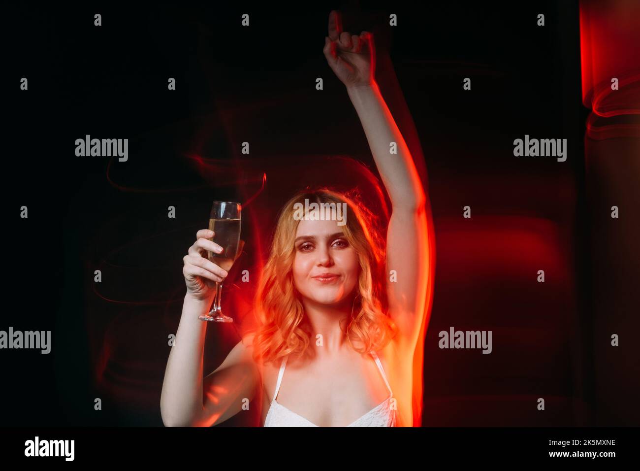 fête de noël fête femme esprit de vacances Banque D'Images