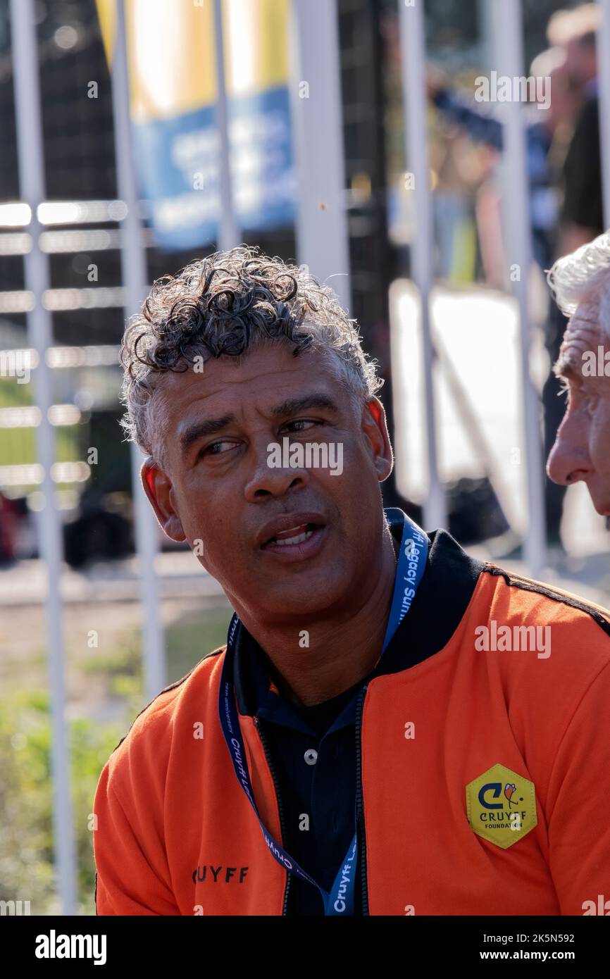 Gros plan Frank Rijkaard à Amsterdam, pays-Bas 21-9-2022 Banque D'Images