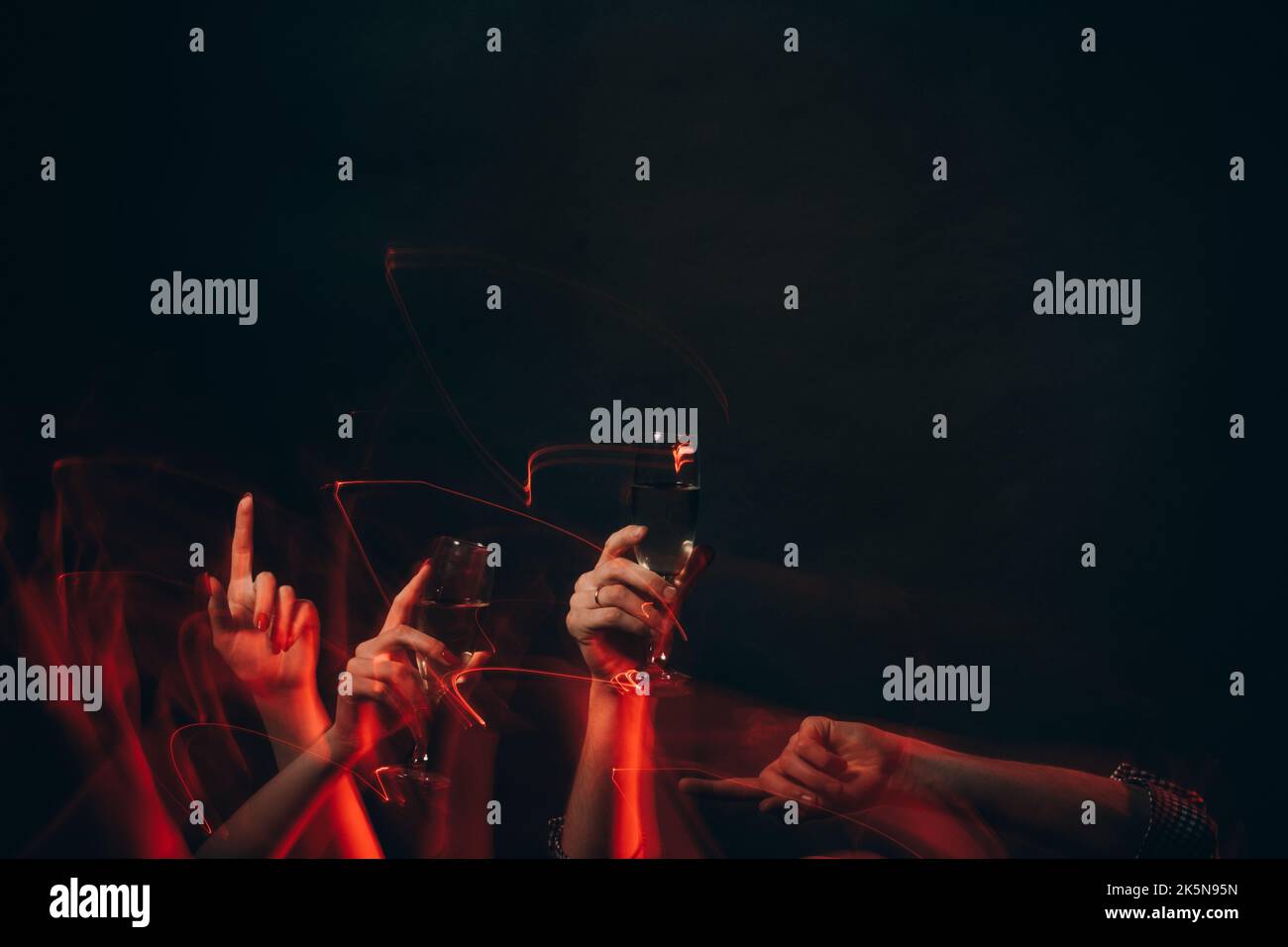 boîte de nuit fête fête boisson fête joie de vacances Banque D'Images