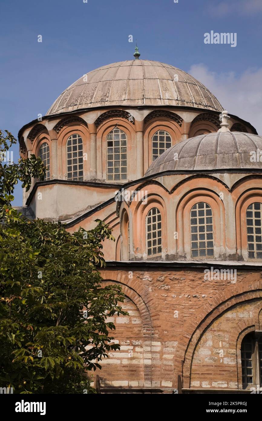 L'église Saint-Sauveur de Chora, Edirnekapı, Istanbul, Turquie. Banque D'Images