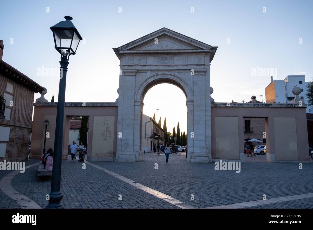 Alcalá de Henares, Espagne - 09 octobre 2022. Le marché médiéval d'Alcala de Henares, en fait appelé le marché Cervantino, est le plus grand d'Espagne et d'E Banque D'Images