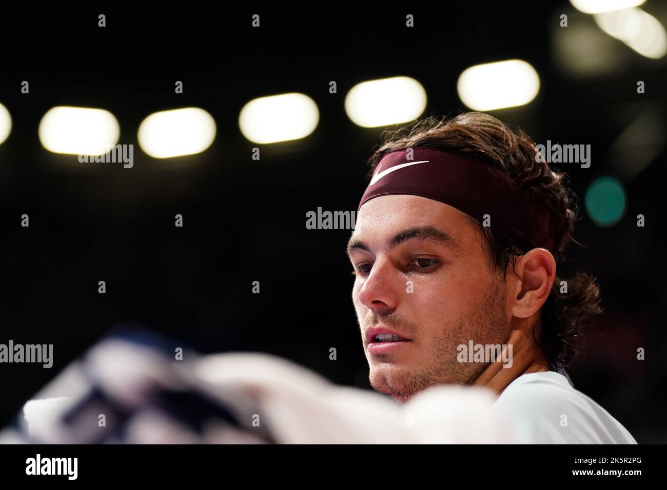 Tokyo, Japon. 9th octobre 2022. Taylor Fritz (Etats-Unis), 9 octobre 2022 - tennis : singles finale match entre Frances Tiafoe (Etats-Unis) 0-2 Taylor Fritz (Etats-Unis) au Colisée Ariake lors des championnats de tennis ouverts Rakuten Japan 2022 à Tokyo, Japon. Credit: SportsPressJP/AFLO/Alay Live News Banque D'Images