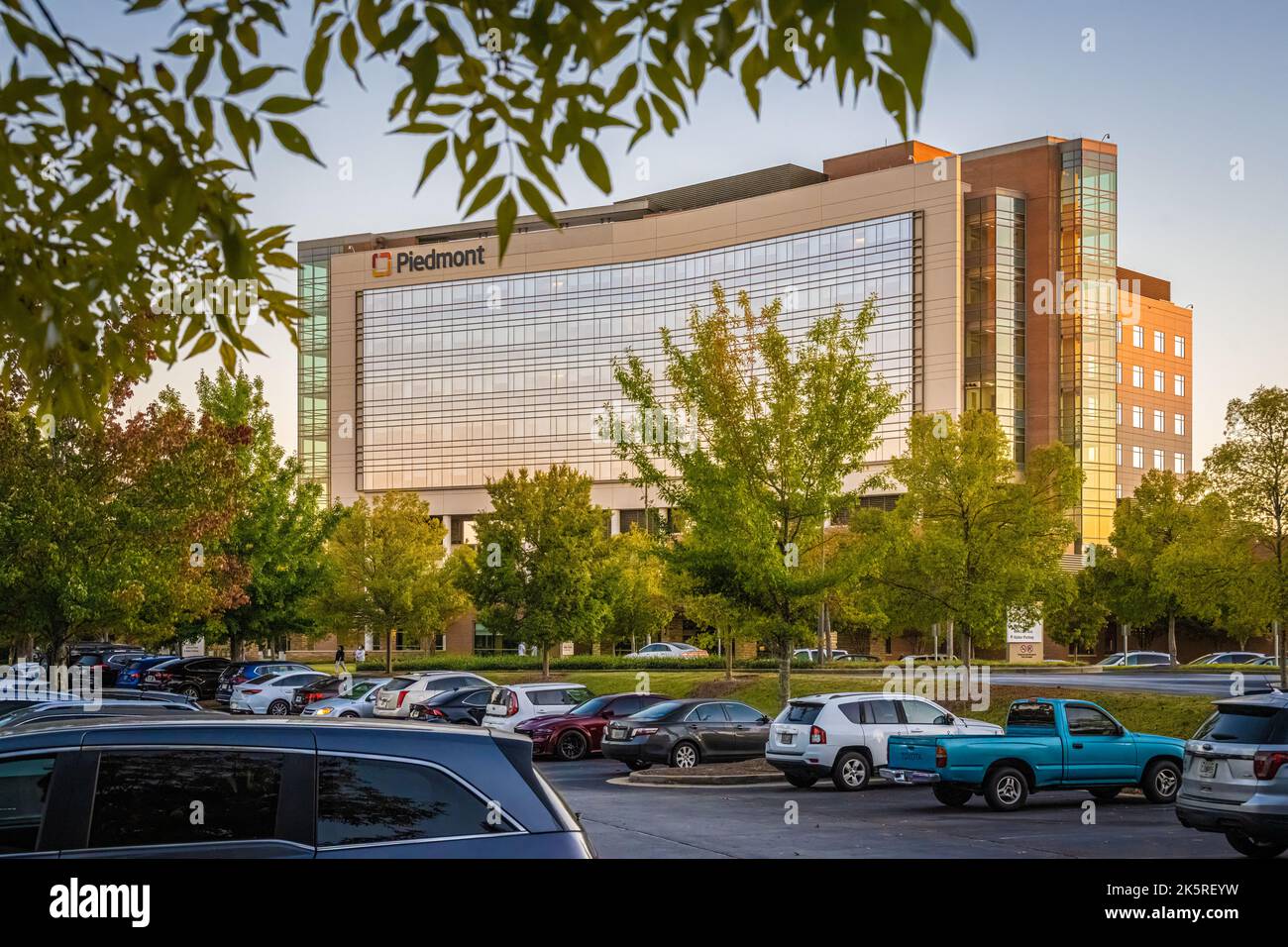 Piedmont Newnan Hospital à Newnan, Géorgie, fait partie du système de santé Piedmont dans le Grand Atlanta / Géorgie du Nord. (ÉTATS-UNIS) Banque D'Images