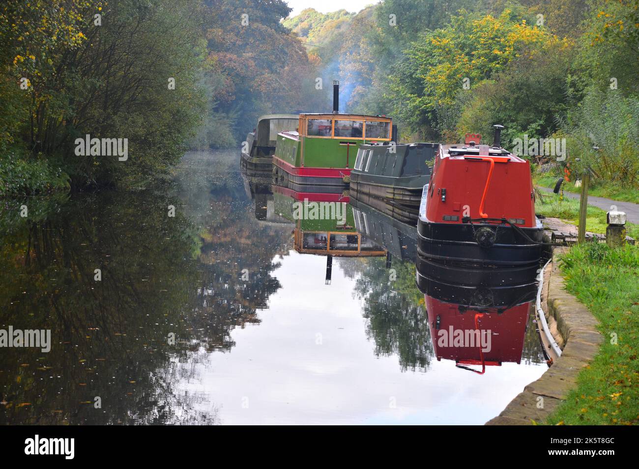 B-5520, Hebden Bridge Banque D'Images